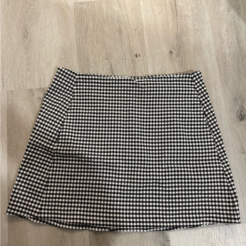 Urban outfitters checkered skirt